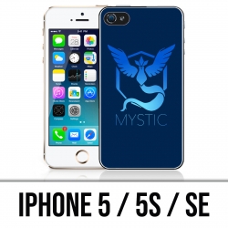 Coque iPhone 5 / 5S / SE - Pokémon Go Team Msytic Bleu
