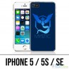 IPhone 5 / 5S / SE case - Pokémon Go Team Msytic Blue