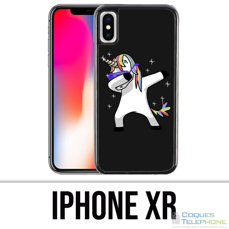XR iPhone Hülle - Unicorn Dab