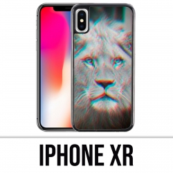 Funda iPhone XR - Lion 3D