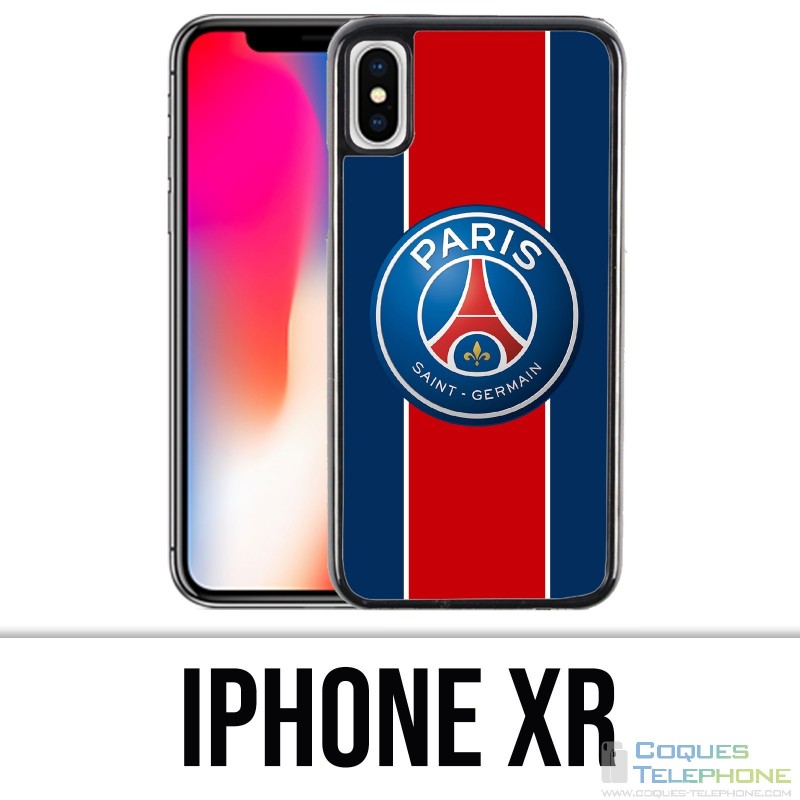 Funda iPhone XR - Logo Psg New Red Band