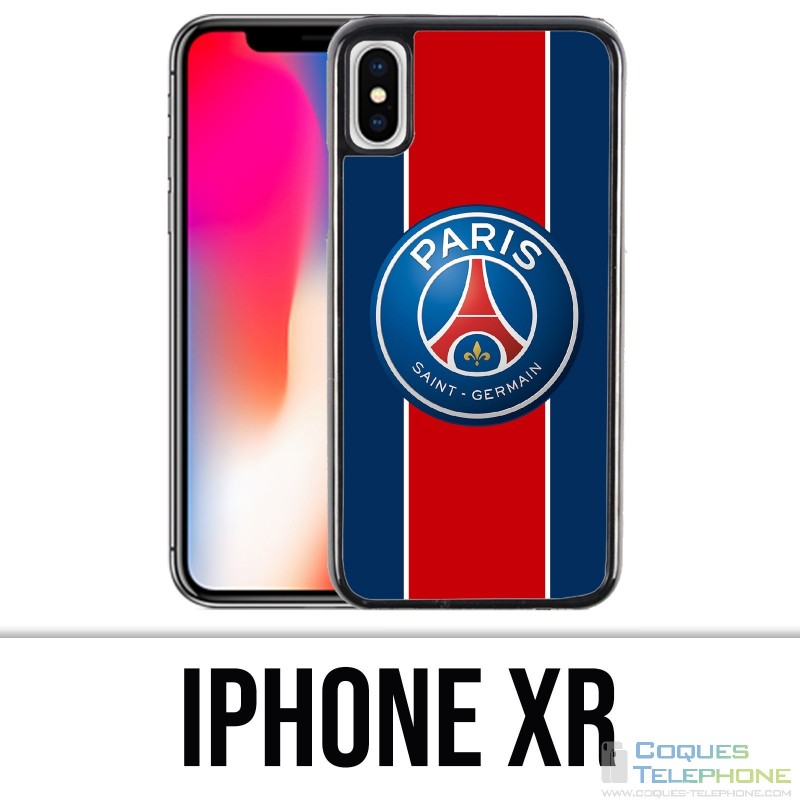 XR iPhone Case - Logo Psg New Red Band
