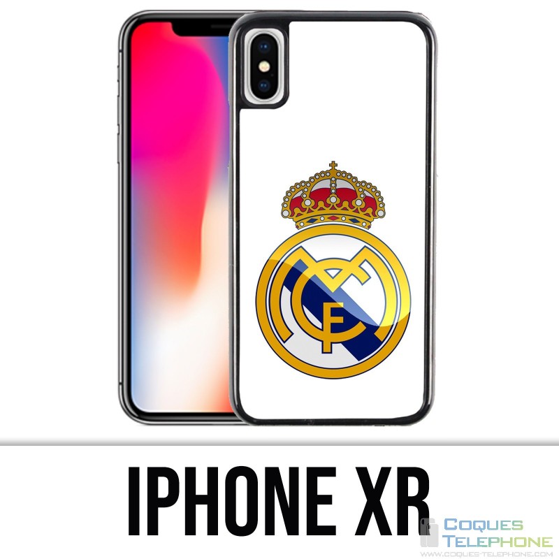 Coque iPhone XR - Logo Real Madrid