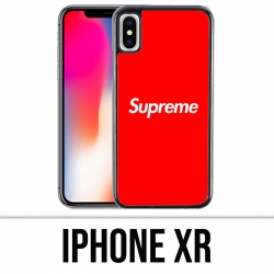 Coque iPhone XR - Logo Supreme