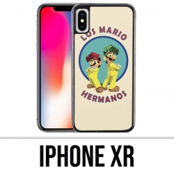 Custodia per iPhone XR - Los Mario Hermanos