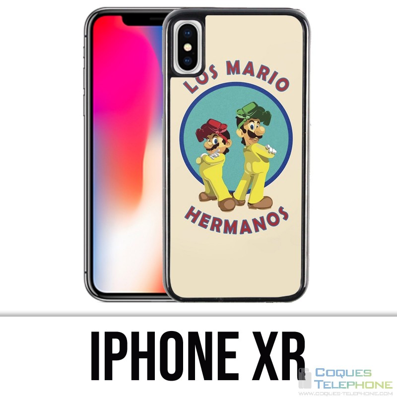 Coque iPhone XR - Los Mario Hermanos