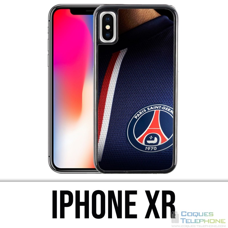 Coque iPhone XR - Maillot Bleu Psg Paris Saint Germain