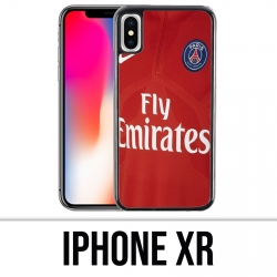 Coque iPhone XR - Maillot Rouge Psg