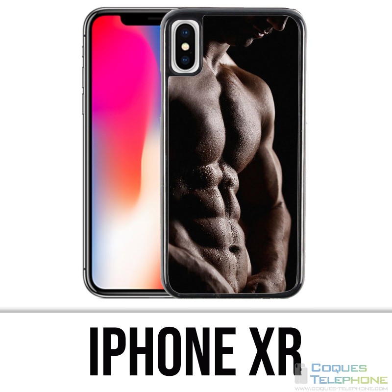 Vinilo o funda para iPhone XR - Músculos de hombre