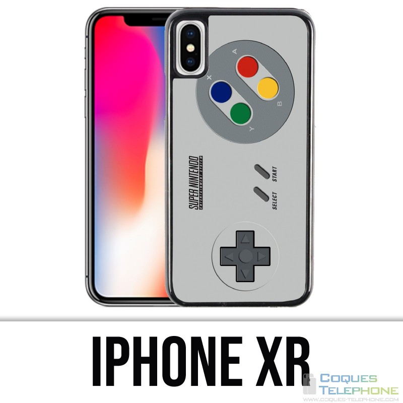 Coque iPhone XR - Manette Nintendo Snes