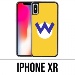 Coque iPhone XR - Mario Wario Logo