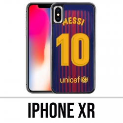 Custodia per iPhone XR - Messi Barcelona 10