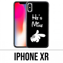 Coque iPhone XR - Mickey Hes Mine