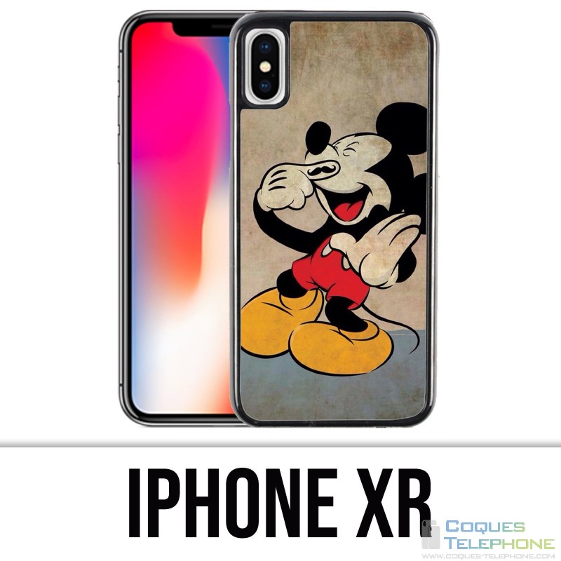 XR iPhone Fall - Mickey Moustache