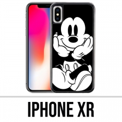 Coque iPhone XR - Mickey Noir Et Blanc