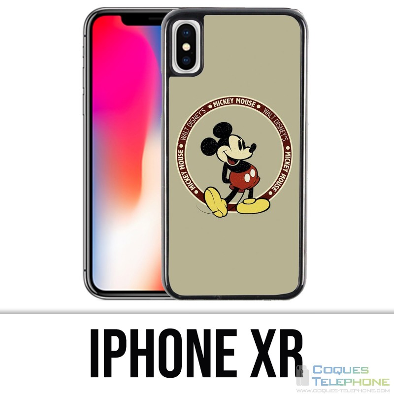 Funda iPhone XR - Mickey vintage
