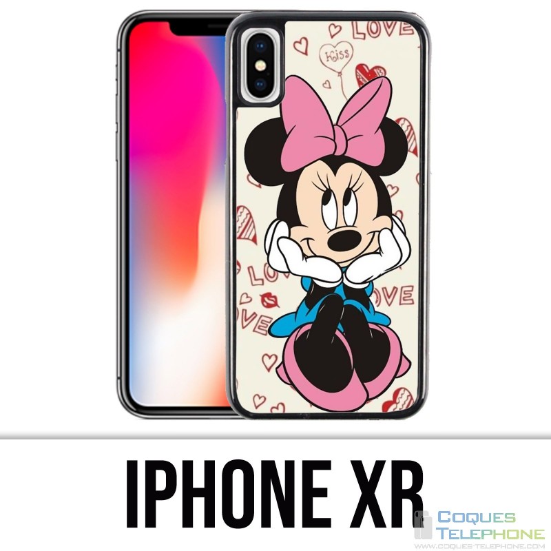 Coque iPhone XR - Minnie Love