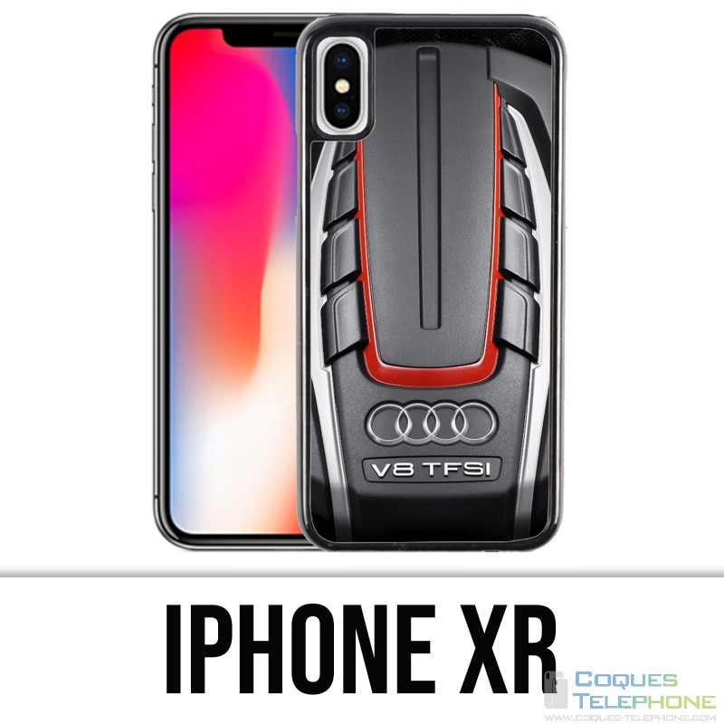Custodia per iPhone XR - Motore Audi V8