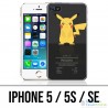 Custodia per iPhone 5 / 5S / SE - Pokémon Pikachu