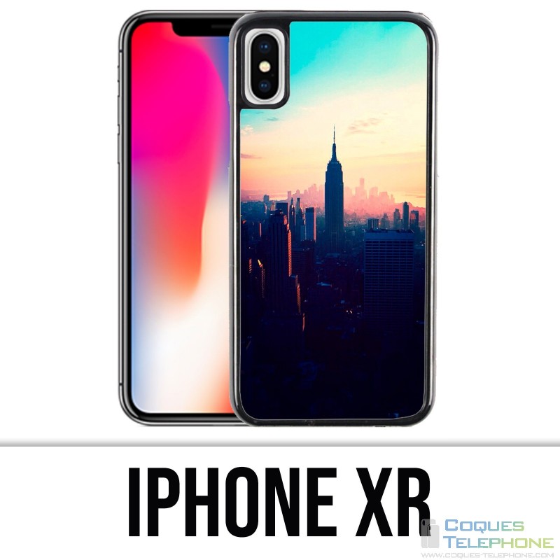 XR iPhone Fall - New- Yorksonnenaufgang