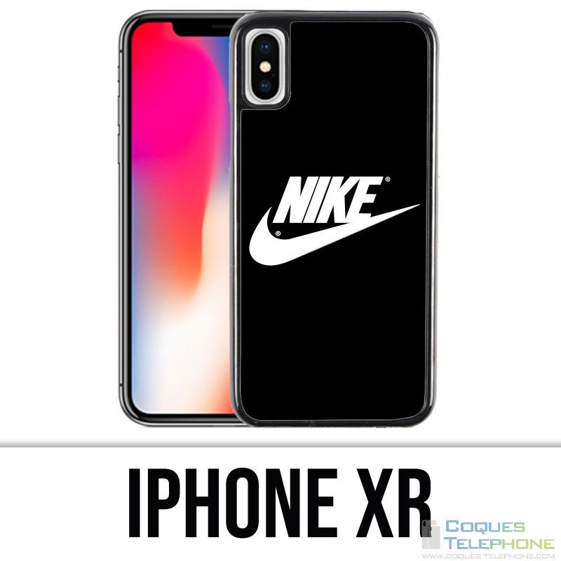XR iPhone Hülle - Nike Logo Schwarz