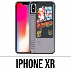 XR iPhone Case - Nintendo Nes Mario Bros cartridge