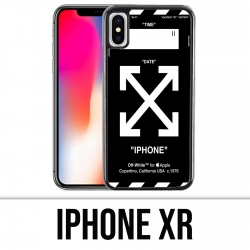 Coque iPhone XR - Off White Noir
