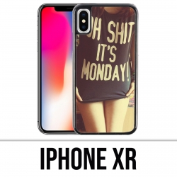 Vinilo o funda para iPhone XR - Oh Shit Monday Girl