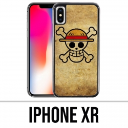 Custodia per iPhone XR - One Piece Logo vintage