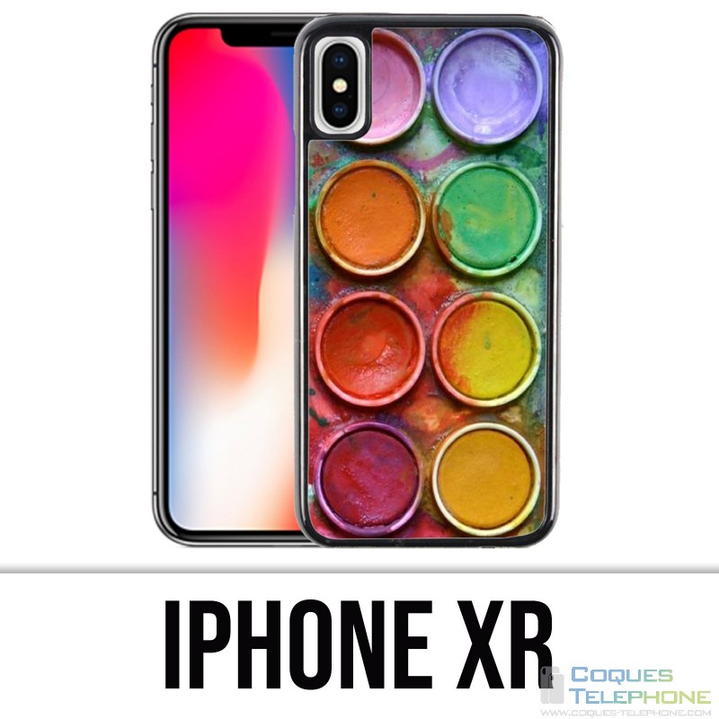 Coque iPhone XR - Palette Peinture