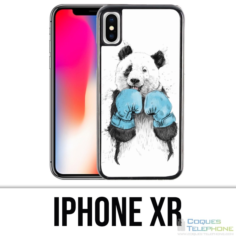 Custodia per iPhone XR - Panda Boxing
