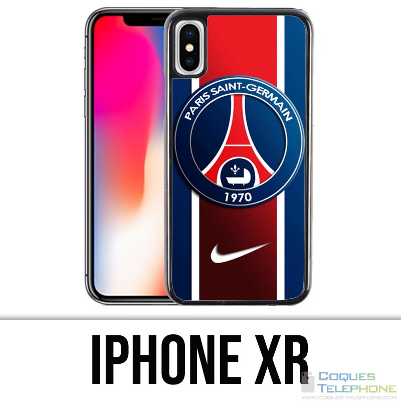 Coque iPhone XR - Paris Saint Germain Psg Nike