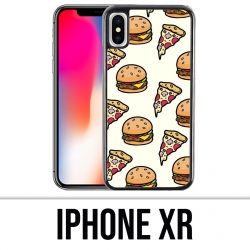 Coque iPhone XR - Pizza Burger