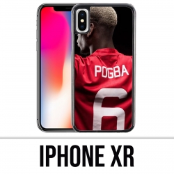 Coque iPhone XR - Pogba Manchester