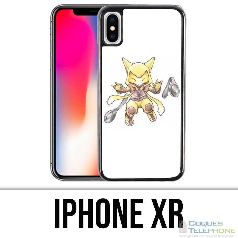 Vinilo o funda para iPhone XR - Abra baby Pokémon