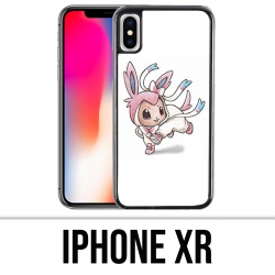 Coque iPhone XR - Pokémon bébé Nymphali