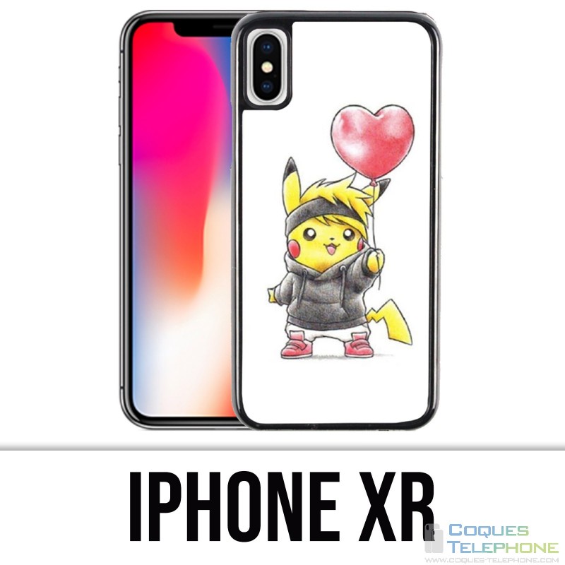 Coque iPhone XR - Pokémon bébé Pikachu