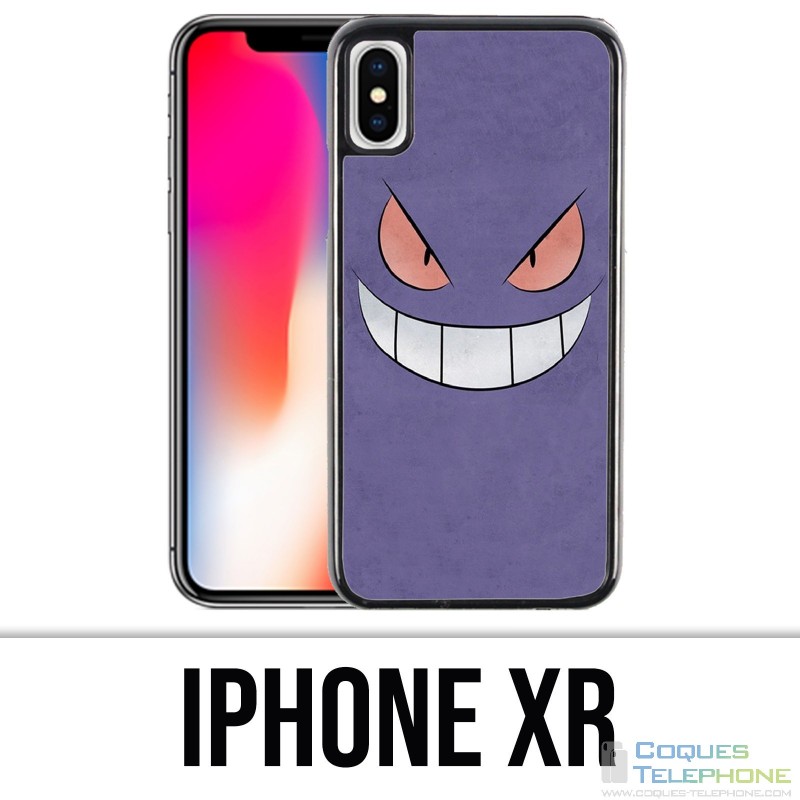 Coque iPhone XR - Pokémon Ectoplasma
