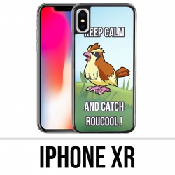 Custodia per iPhone XR - Pokémon Go Catch Roucool