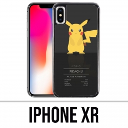 Funda iPhone XR - Pokémon Pikachu