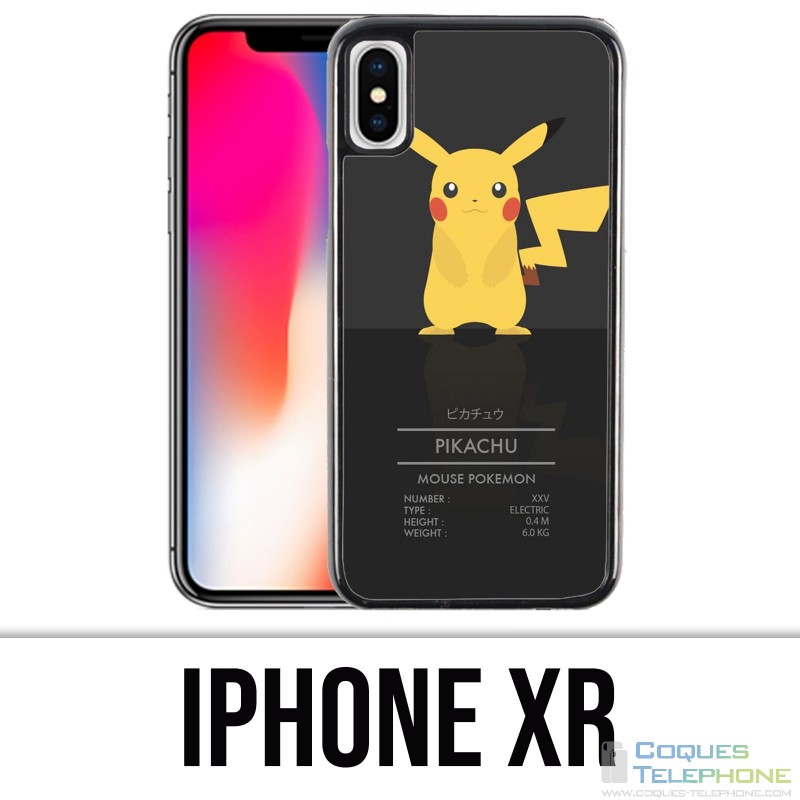 Coque iPhone XR - Pokémon Pikachu