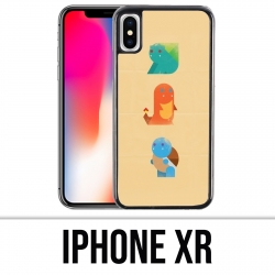 Custodia per iPhone XR - Pokémon astratti