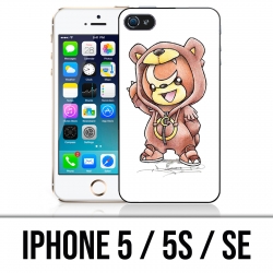 IPhone 5 / 5S / SE Hülle - Teddiursa Baby Pokémon