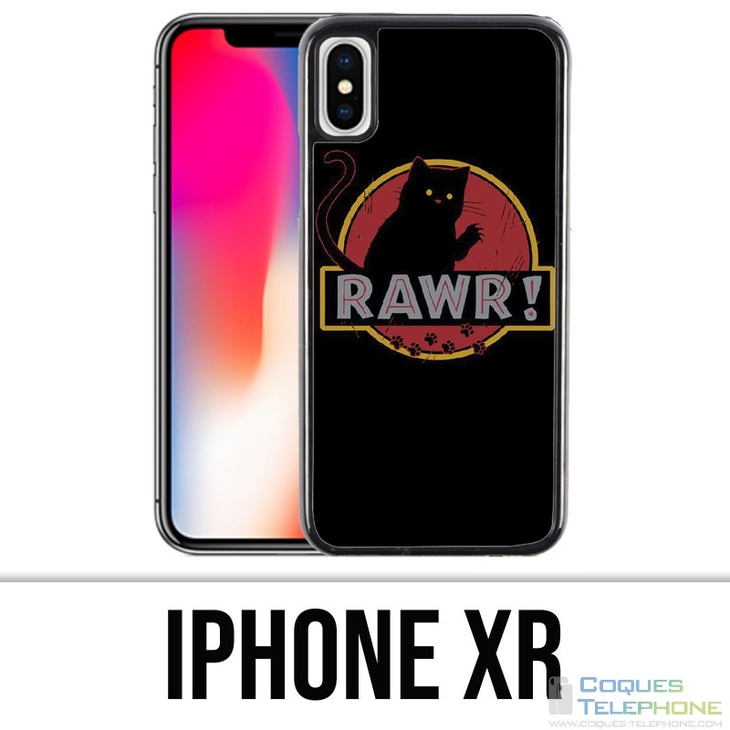 Coque iPhone XR - Rawr Jurassic Park