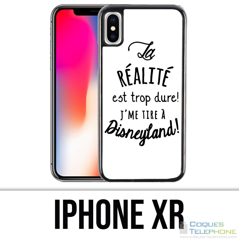XR iPhone Case - Die Realität ist zu schwer, ich schieße auf Disneyland