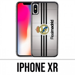Coque iPhone XR - Real Madrid Bandes