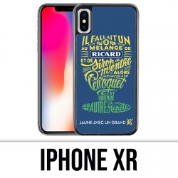 Coque iPhone XR - Ricard Perroquet