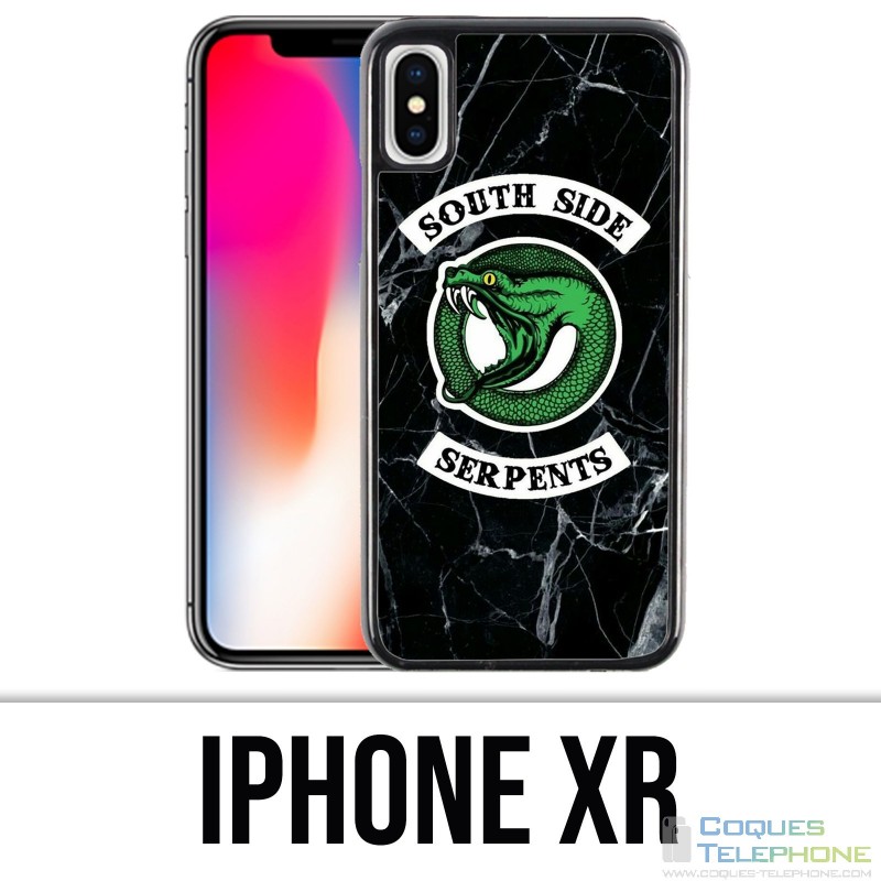Funda para iPhone XR - Mármol de serpiente Riverdale South Side