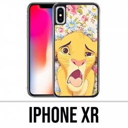 Coque iPhone XR - Roi Lion Simba Grimace