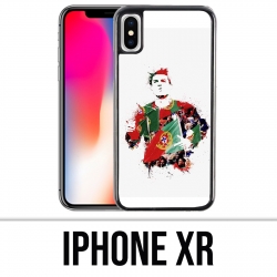 IPhone case XR - Ronaldo Lowpoly